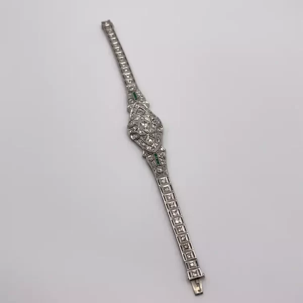 Art Deco Era Bracelet in Platinum - Image 3